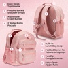 image:imageBentgo Kids Print Durable amp WaterResistant BackpackGlitter Edition  Petal Pink