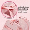 image:imageBentgo Kids Print Durable amp WaterResistant BackpackGlitter Edition  Petal Pink