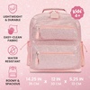 image:imageBentgo Kids Print Durable amp WaterResistant BackpackGlitter Edition  Petal Pink
