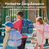 image:imageBentgo Kids Print Durable amp WaterResistant BackpackGlitter Edition  Petal Pink