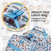image:imageBentgo Kids Print Durable amp WaterResistant BackpackRace Cars