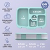image:imageBentgo Kids Prints LeakProof 5Compartment BentoStyle Kids Lunch Box  Ideal Portion Sizes for Ages 37 Durable DropProof Dishwasher Safe PFAS amp BPAFree Materials FairiesSea Life
