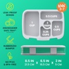 image:imageBentgo Kids Prints LeakProof 5Compartment BentoStyle Kids Lunch Box  Ideal Portion Sizes for Ages 37 Durable DropProof Dishwasher Safe PFAS amp BPAFree Materials FairiesBug Buddies