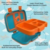 image:imageBentgo Kids Prints LeakProof 5Compartment BentoStyle Kids Lunch Box  Ideal Portion Sizes for Ages 37 Durable DropProof Dishwasher Safe PFAS amp BPAFree Materials FairiesPlanes