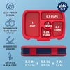 image:imageBentgo Kids Prints LeakProof 5Compartment BentoStyle Kids Lunch Box  Ideal Portion Sizes for Ages 37 Durable DropProof Dishwasher Safe PFAS amp BPAFree Materials FairiesRocket