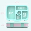 image:imageBentgo Kids Prints LeakProof 5Compartment BentoStyle Kids Lunch Box  Ideal Portion Sizes for Ages 37 Durable DropProof Dishwasher Safe PFAS amp BPAFree Materials FairiesLeopard
