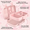 image:imageBentgo Kids Prints LeakProof 5Compartment BentoStyle Kids Lunch Box  Ideal Portion Sizes for Ages 37 Durable DropProof Dishwasher Safe PFAS amp BPAFree Materials FairiesBallet  Bows
