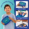 image:imageBentgo Kids Prints LeakProof 5Compartment BentoStyle Kids Lunch Box  Ideal Portion Sizes for Ages 37 Durable DropProof Dishwasher Safe PFAS amp BPAFree Materials FairiesSharks