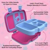 image:imageBentgo Kids Prints LeakProof 5Compartment BentoStyle Kids Lunch Box  Ideal Portion Sizes for Ages 37 Durable DropProof Dishwasher Safe PFAS amp BPAFree Materials FairiesRainbows and Butterflies