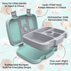 image:imageBentgo Kids Prints LeakProof 5Compartment BentoStyle Kids Lunch Box  Ideal Portion Sizes for Ages 37 Durable DropProof Dishwasher Safe PFAS amp BPAFree Materials FairiesPuppy Love