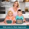 image:imageBentgo Kids Prints LeakProof 5Compartment BentoStyle Kids Lunch Box  Ideal Portion Sizes for Ages 37 Durable DropProof Dishwasher Safe PFAS amp BPAFree Materials FairiesTrains