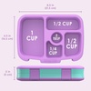 image:imageBentgo Kids Prints LeakProof 5Compartment BentoStyle Kids Lunch Box  Ideal Portion Sizes for Ages 37 Durable DropProof Dishwasher Safe PFAS amp BPAFree Materials FairiesMermaid Scales