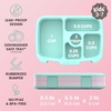image:imageBentgo Kids Prints LeakProof 5Compartment BentoStyle Kids Lunch Box  Ideal Portion Sizes for Ages 37 Durable DropProof Dishwasher Safe PFAS amp BPAFree Materials FairiesLeopard