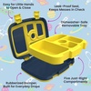 image:imageBentgo Kids Prints LeakProof 5Compartment BentoStyle Kids Lunch Box  Ideal Portion Sizes for Ages 37 Durable DropProof Dishwasher Safe PFAS amp BPAFree Materials FairiesSpace
