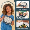 image:imageBentgo Kids Prints LeakProof 5Compartment BentoStyle Kids Lunch Box  Ideal Portion Sizes for Ages 37 Durable DropProof Dishwasher Safe PFAS amp BPAFree Materials FairiesFriendly Skies