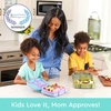 image:imageBentgo Kids Prints LeakProof 5Compartment BentoStyle Kids Lunch Box  Ideal Portion Sizes for Ages 37 Durable DropProof Dishwasher Safe PFAS amp BPAFree Materials FairiesMermaid Scales