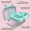 image:imageBentgo Kids Prints LeakProof 5Compartment BentoStyle Kids Lunch Box  Ideal Portion Sizes for Ages 37 Durable DropProof Dishwasher Safe PFAS amp BPAFree Materials FairiesLeopard