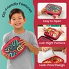 image:imageBentgo Kids Prints LeakProof 5Compartment BentoStyle Kids Lunch Box  Ideal Portion Sizes for Ages 37 Durable DropProof Dishwasher Safe PFAS amp BPAFree Materials FairiesSssnakes