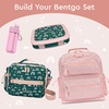 image:imageBentgo Kids Prints LeakProof 5Compartment BentoStyle Kids Lunch Box  Ideal Portion Sizes for Ages 37 Durable DropProof Dishwasher Safe PFAS amp BPAFree Materials FairiesGreen Rainbow