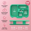 image:imageBentgo Kids Prints LeakProof 5Compartment BentoStyle Kids Lunch Box  Ideal Portion Sizes for Ages 37 Durable DropProof Dishwasher Safe PFAS amp BPAFree Materials FairiesTropical