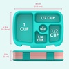 image:imageBentgo Kids Prints LeakProof 5Compartment BentoStyle Kids Lunch Box  Ideal Portion Sizes for Ages 37 Durable DropProof Dishwasher Safe PFAS amp BPAFree Materials FairiesLlamas