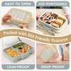 image:imageBentgo Kids Prints LeakProof 5Compartment BentoStyle Kids Lunch Box  Ideal Portion Sizes for Ages 37 Durable DropProof Dishwasher Safe PFAS amp BPAFree Materials FairiesWavy