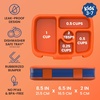 image:imageBentgo Kids Prints LeakProof 5Compartment BentoStyle Kids Lunch Box  Ideal Portion Sizes for Ages 37 Durable DropProof Dishwasher Safe PFAS amp BPAFree Materials FairiesSports