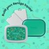 image:imageBentgo Kids Prints LeakProof 5Compartment BentoStyle Kids Lunch Box  Ideal Portion Sizes for Ages 37 Durable DropProof Dishwasher Safe PFAS amp BPAFree Materials FairiesBug Buddies