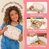 image:imageBentgo Kids Prints LeakProof 5Compartment BentoStyle Kids Lunch Box  Ideal Portion Sizes for Ages 37 Durable DropProof Dishwasher Safe PFAS amp BPAFree Materials FairiesCowgirl Dreams