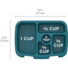 image:imageBentgo Kids Prints Tray with Transparent Cover 5Compartment BPAFree  Meal Prep Portion Control Transparent Lid Freshness Locking Clips Reusable Nature AdventureTrains