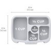 image:imageBentgo Kids Prints Tray with Transparent Cover 5Compartment BPAFree  Meal Prep Portion Control Transparent Lid Freshness Locking Clips Reusable Nature AdventureBug Buddies