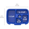 image:imageBentgo Kids Prints Tray with Transparent Cover 5Compartment BPAFree  Meal Prep Portion Control Transparent Lid Freshness Locking Clips Reusable Nature AdventureShark