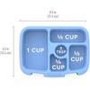 image:imageBentgo Kids Prints Tray with Transparent Cover 5Compartment BPAFree  Meal Prep Portion Control Transparent Lid Freshness Locking Clips Reusable Nature AdventureRainbow