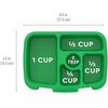 image:imageBentgo Kids Prints Tray with Transparent Cover 5Compartment BPAFree  Meal Prep Portion Control Transparent Lid Freshness Locking Clips Reusable Nature AdventureSafari