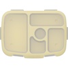 image:imageBentgo Kids Prints Tray with Transparent Cover 5Compartment BPAFree  Meal Prep Portion Control Transparent Lid Freshness Locking Clips Reusable Nature AdventureConstruction Trucks