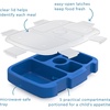 image:imageBentgo Kids Replacement Tray Transparent Cover 5Compartment  Compatible with Bentgo Kids Meal Prep Portion Control Reusable BPAFree BlueBlue
