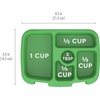 image:imageBentgo Kids Replacement Tray Transparent Cover 5Compartment  Compatible with Bentgo Kids Meal Prep Portion Control Reusable BPAFree BlueGreen