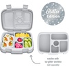image:imageBentgo Kids Replacement Tray with Transparent Cover 5 Compartments  BuiltIn Portion Control BPAFree Fits Bentgo Kids Lunch Box Confetti Edition  Abyss BlueGlitter Edition  Silver