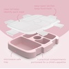 image:imageBentgo Kids Replacement Tray with Transparent Cover 5 Compartments  BuiltIn Portion Control BPAFree Fits Bentgo Kids Lunch Box Confetti Edition  Abyss BlueGlitter Edition  Petal Pink