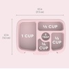 image:imageBentgo Kids Replacement Tray with Transparent Cover 5 Compartments  BuiltIn Portion Control BPAFree Fits Bentgo Kids Lunch Box Confetti Edition  Abyss BlueGlitter Edition  Petal Pink