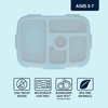 image:imageBentgo Kids Replacement Tray with Transparent Cover 5 Compartments  BuiltIn Portion Control BPAFree Fits Bentgo Kids Lunch Box Confetti Edition  Abyss BlueConfetti Edition  Abyss Blue