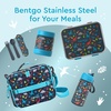 image:imageBentgo Kids Stainless Steel Water Bottle LeakProof 14 oz Bite amp Sip  Vacuum Insulated 188 Stainless Steel 12Hour Cold Dishwasher Safe BPAFree UnicornDinosaur