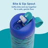 image:imageBentgo Kids Stainless Steel Water Bottle LeakProof 14 oz Bite amp Sip  Vacuum Insulated 188 Stainless Steel 12Hour Cold Dishwasher Safe BPAFree UnicornSharks