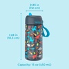 image:imageBentgo Kids Water Bottle LeakProof Bite amp Sip Spout 15 fl oz  PFAS amp BPAFree ShatterResistant Carry Handle Lightweight TopRack Dishwasher Safe Ballet amp BowsDinosaur