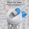 image:imageBentgo Kids Water Bottle LeakProof Bite amp Sip Spout 15 fl oz  PFAS amp BPAFree ShatterResistant Carry Handle Lightweight TopRack Dishwasher Safe Ballet amp BowsRace Cars