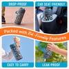 image:imageBentgo Kids Water Bottle LeakProof Bite amp Sip Spout 15 fl oz  PFAS amp BPAFree ShatterResistant Carry Handle Lightweight TopRack Dishwasher Safe Ballet amp BowsDinosaur