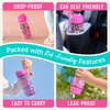 image:imageBentgo Kids Water Bottle LeakProof Bite amp Sip Spout 15 fl oz  PFAS amp BPAFree ShatterResistant Carry Handle Lightweight TopRack Dishwasher Safe Ballet amp BowsRainbows and Butterflies
