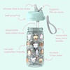 image:imageBentgo Kids Water Bottle LeakProof Bite amp Sip Spout 15 fl oz  PFAS amp BPAFree ShatterResistant Carry Handle Lightweight TopRack Dishwasher Safe Ballet amp BowsPuppy Love