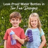 image:imageBentgo Kids Water Bottle LeakProof Bite amp Sip Spout 15 fl oz  PFAS amp BPAFree ShatterResistant Carry Handle Lightweight TopRack Dishwasher Safe Ballet amp BowsUnicorn  Lavender Galaxy
