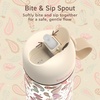 image:imageBentgo Kids Water Bottle LeakProof Bite amp Sip Spout 15 fl oz  PFAS amp BPAFree ShatterResistant Carry Handle Lightweight TopRack Dishwasher Safe Ballet amp BowsCowgirl Dreams